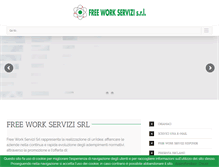 Tablet Screenshot of freeworkservizi.it